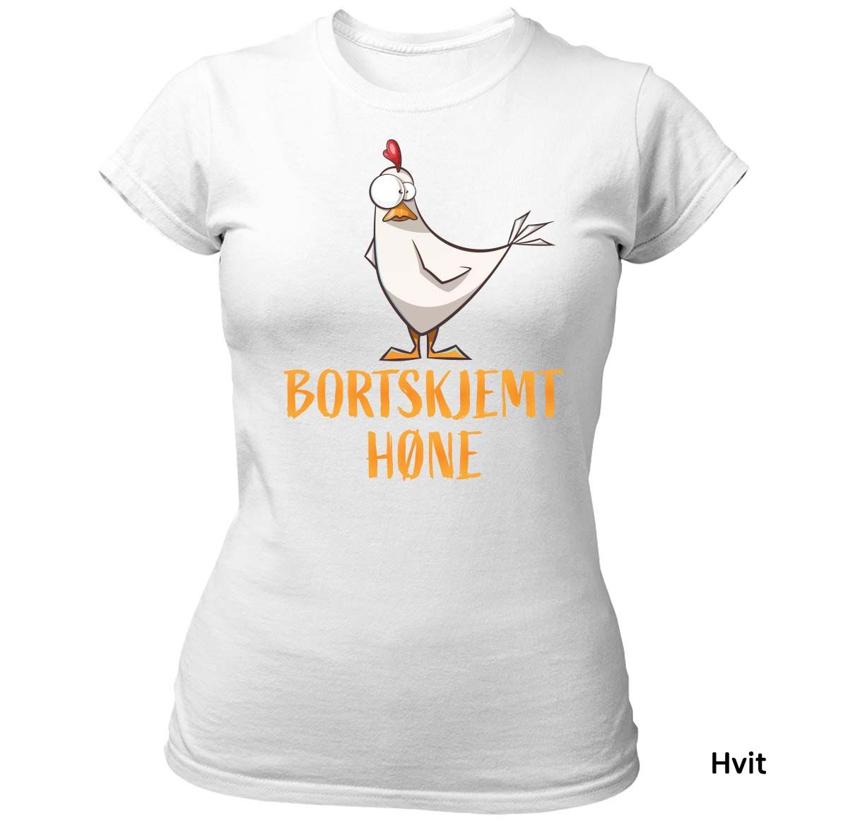 Bortskjemt Høne T-skjorte Dame