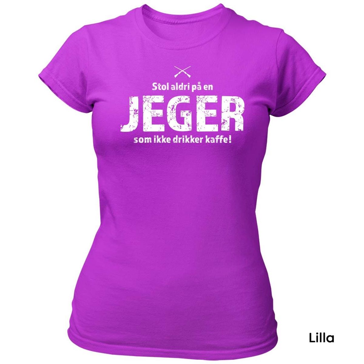 Jeger Kaffe T-skjorte DAME