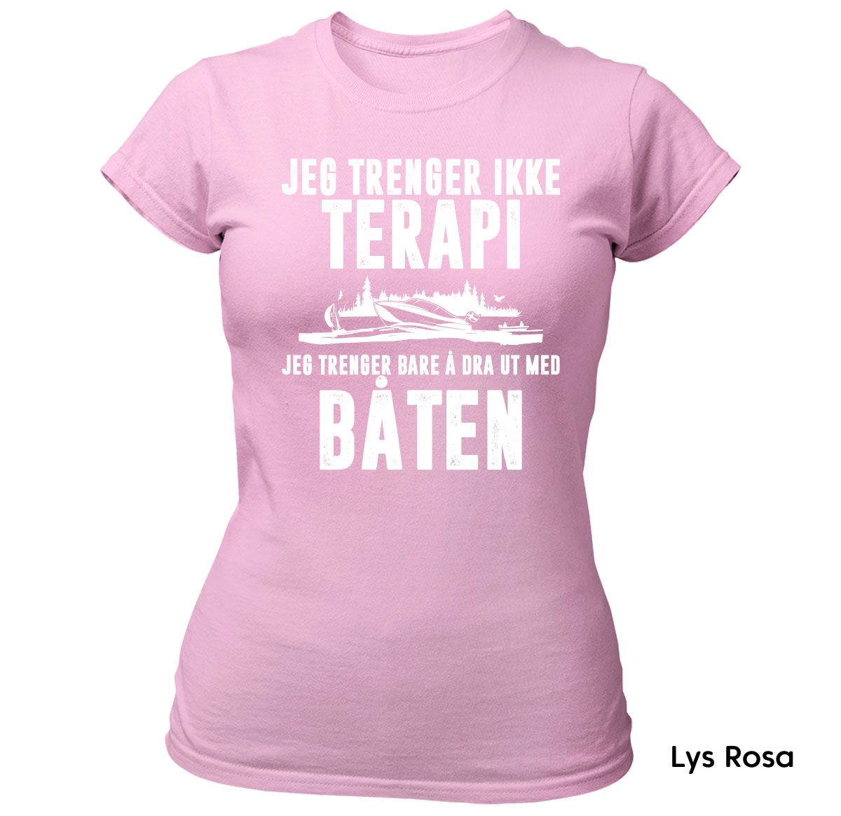 Terapi Båten T-skjorte Dame
