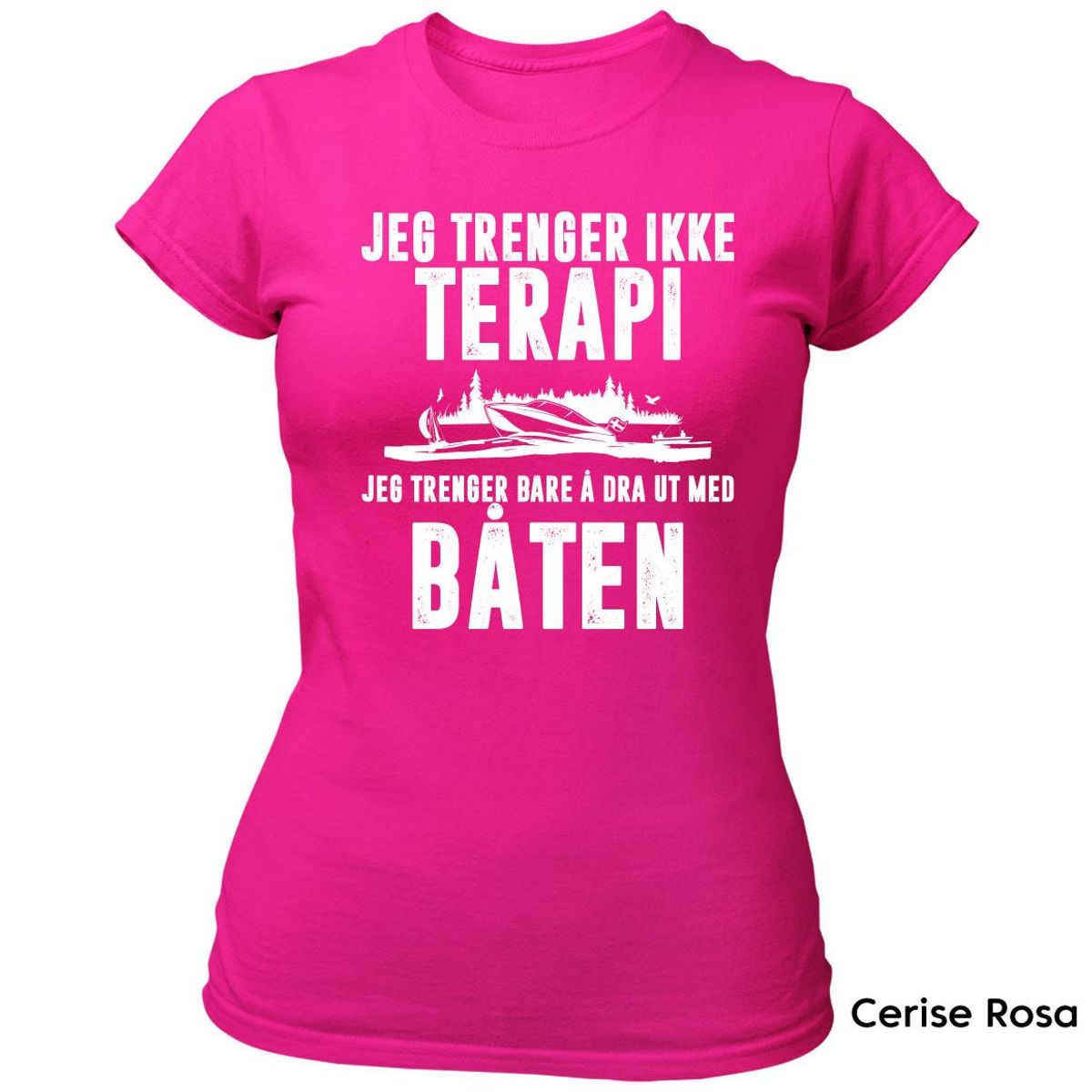 Terapi Båten T-skjorte Dame