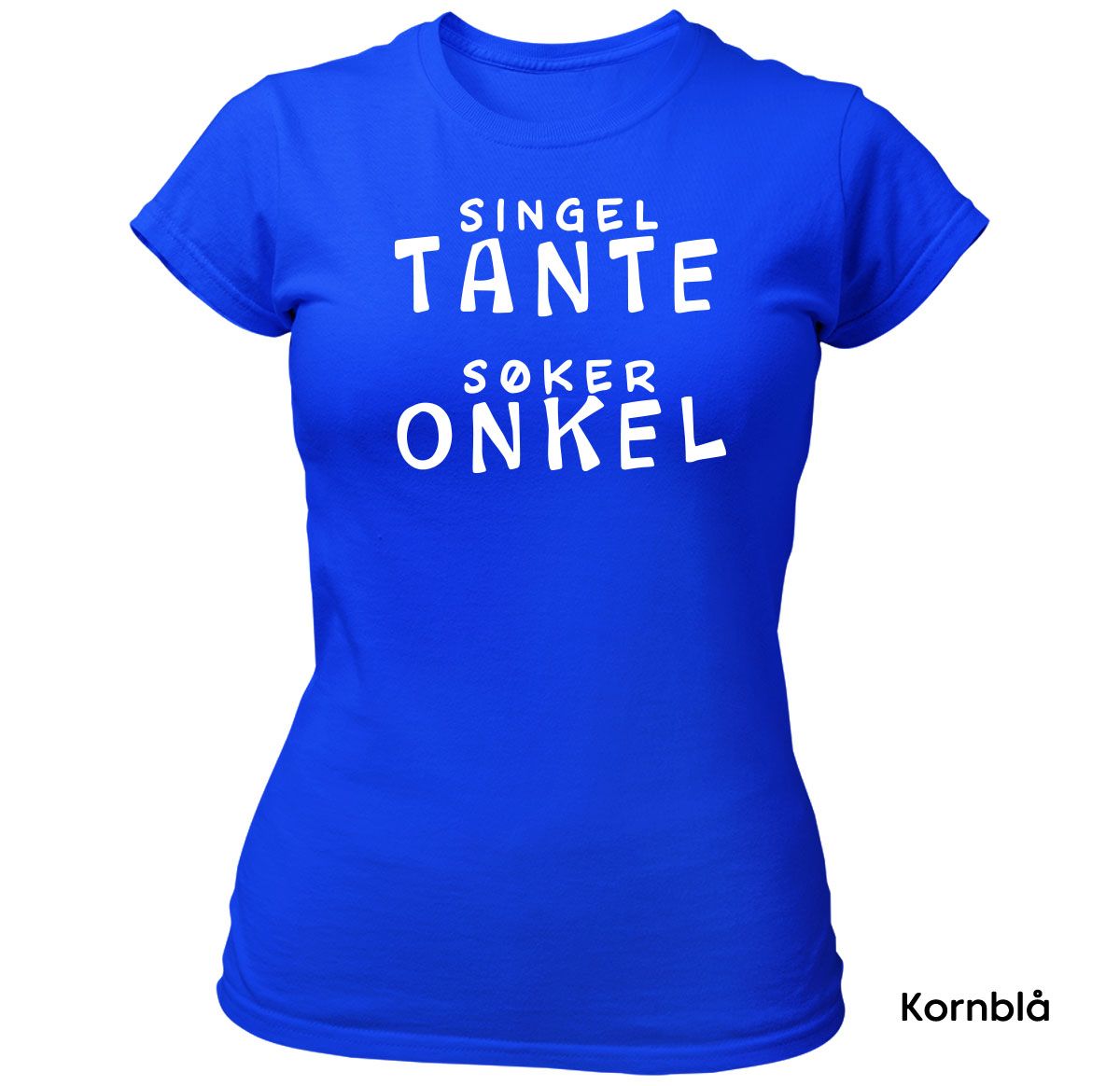 Singel tante T-skjorte Dame