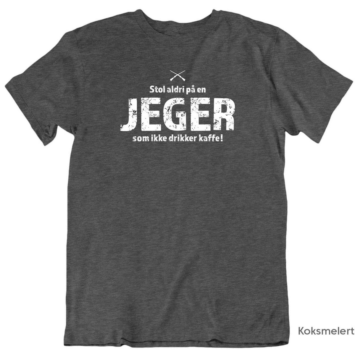 Jeger Kaffe T-skjorte