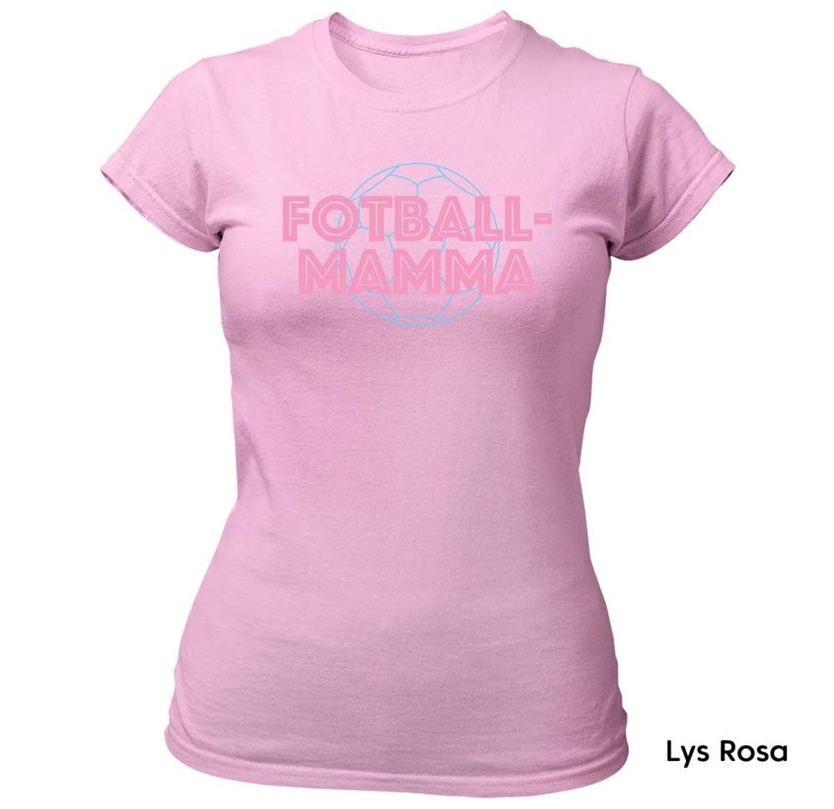 Fotball Mamma T-skjorte DAME