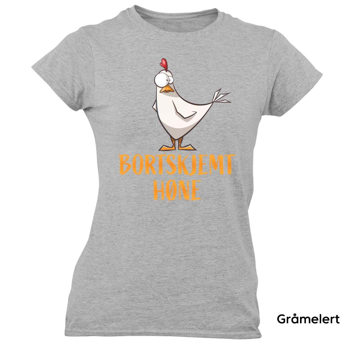Bortskjemt Høne T-skjorte Dame