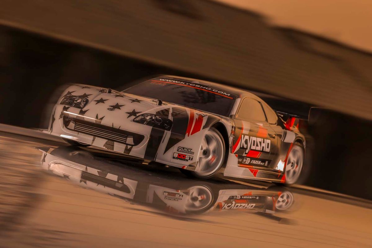 Kyosho Fazer MK2 Toyota Supra A80 Drift T1 1:10 Readyset