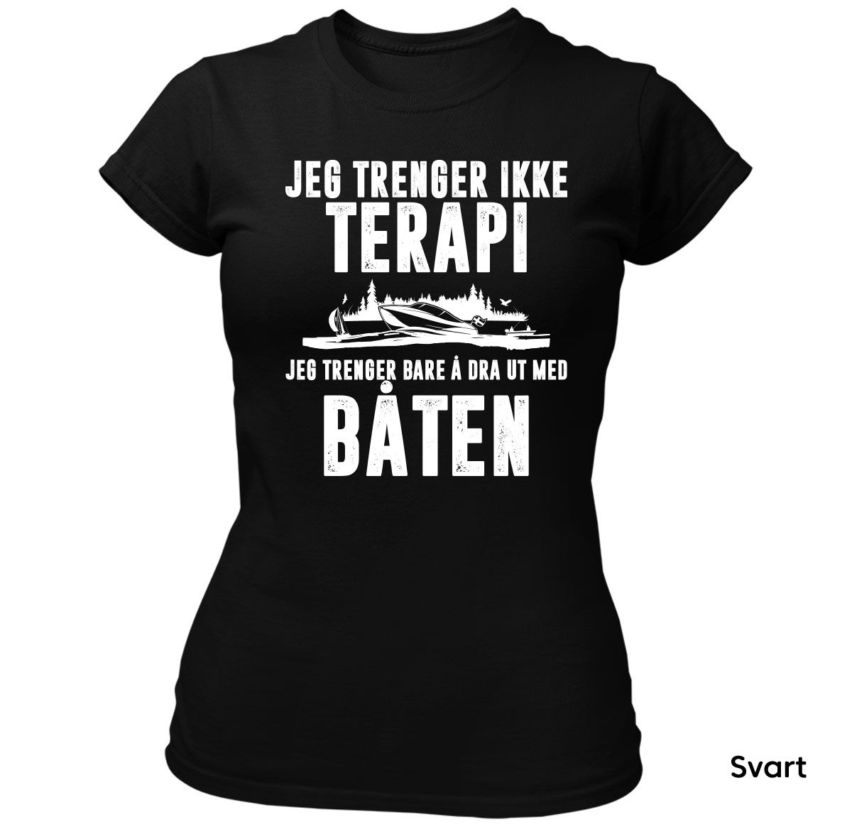 Terapi Båten T-skjorte Dame