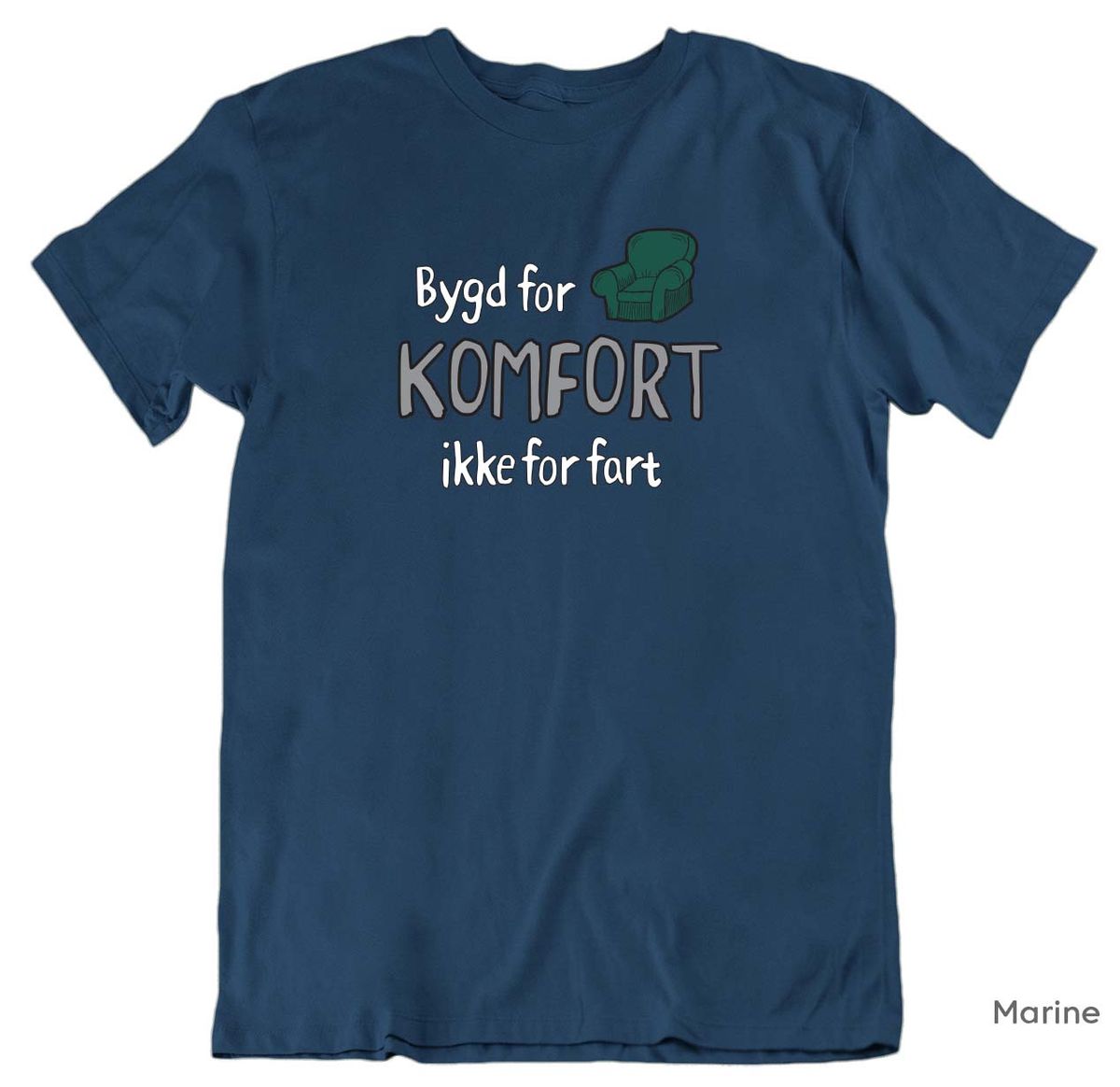 Bygd for komfort T-skjorte