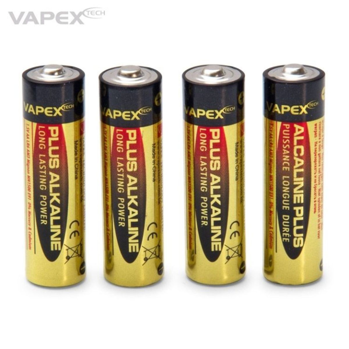 Plus Alkaline batteries AA (4)