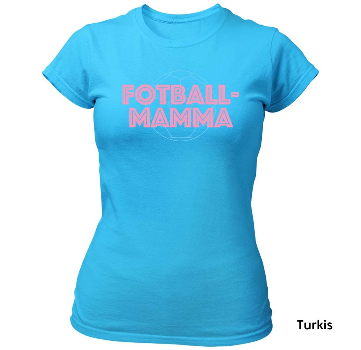 Fotball Mamma T-skjorte DAME
