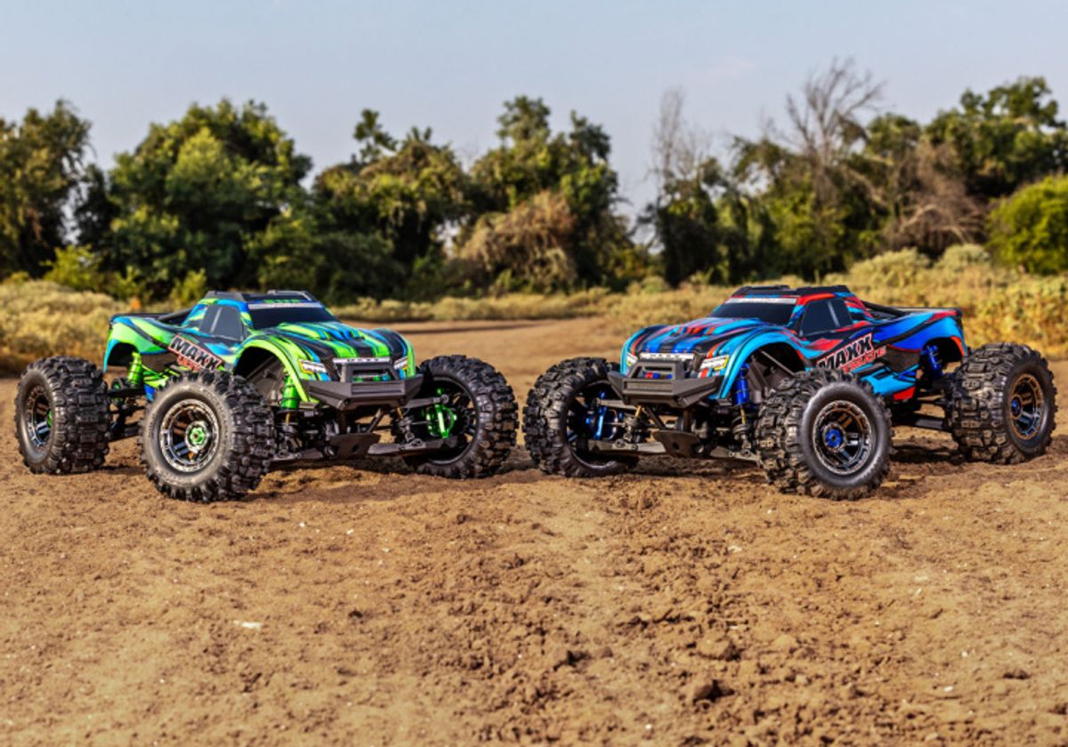 X-Maxx ULTIMATE 4WD Brushless TQi TSM Green-X Limited Edition GRØNN