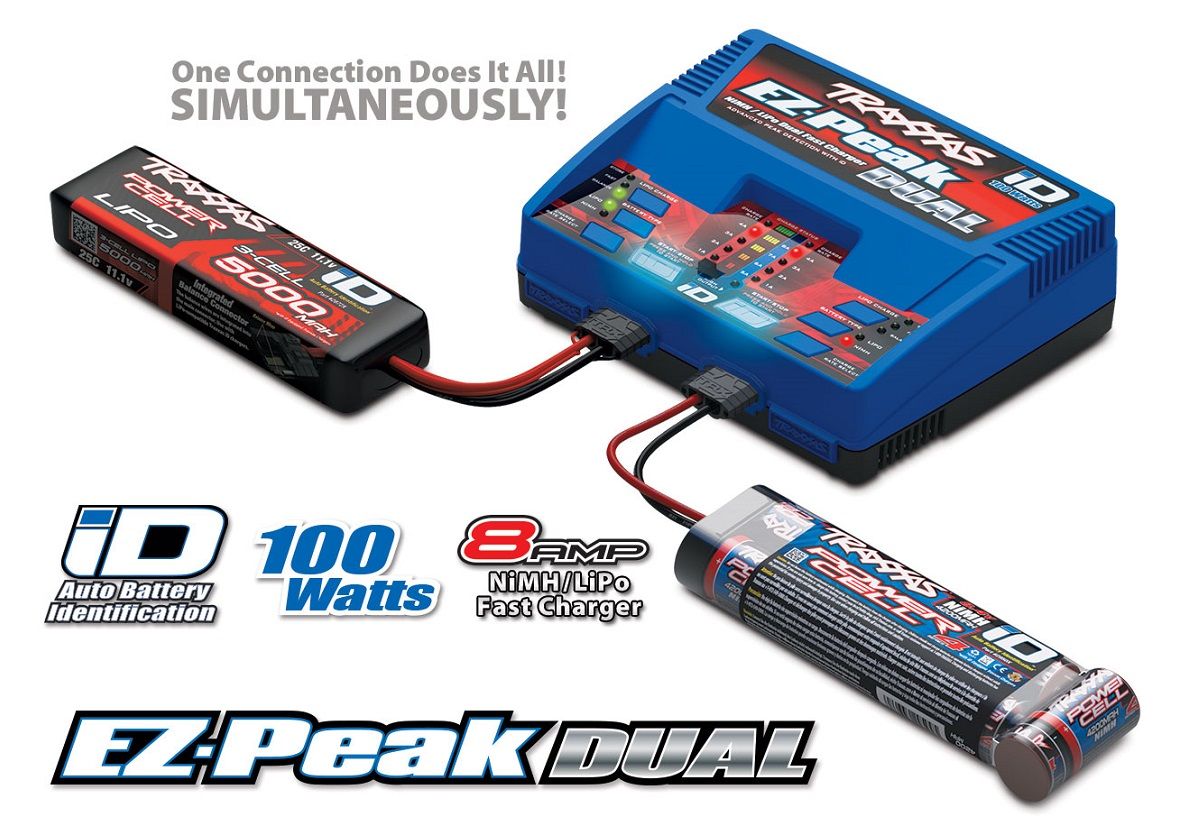 Combo - Dual Charger & 2 x 3S 5000mAh