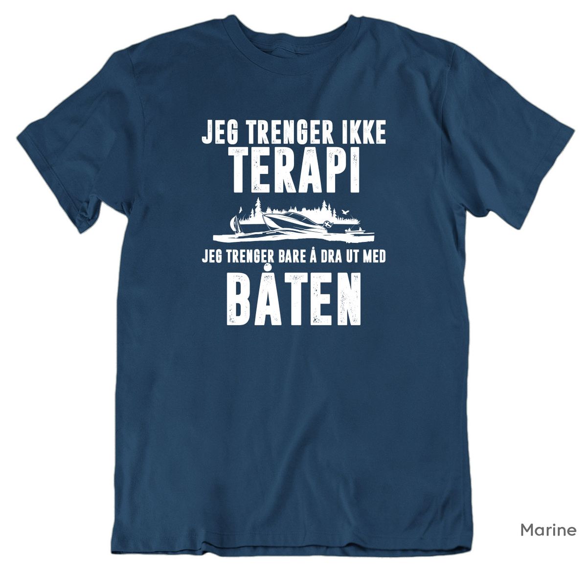 Terapi Båten T-skjorte