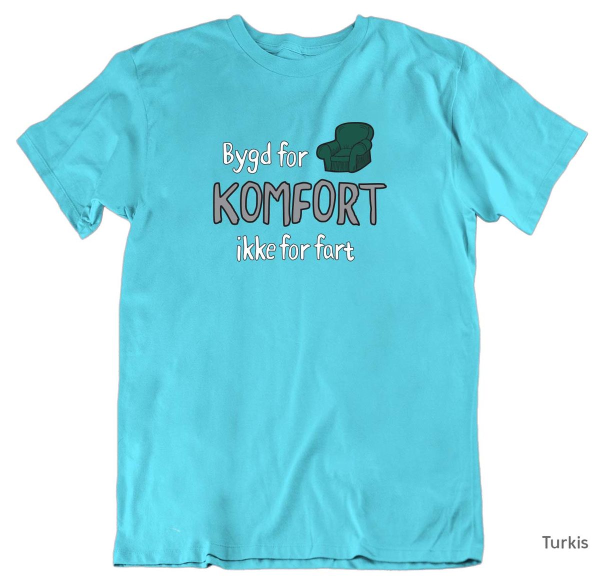 Bygd for komfort T-skjorte