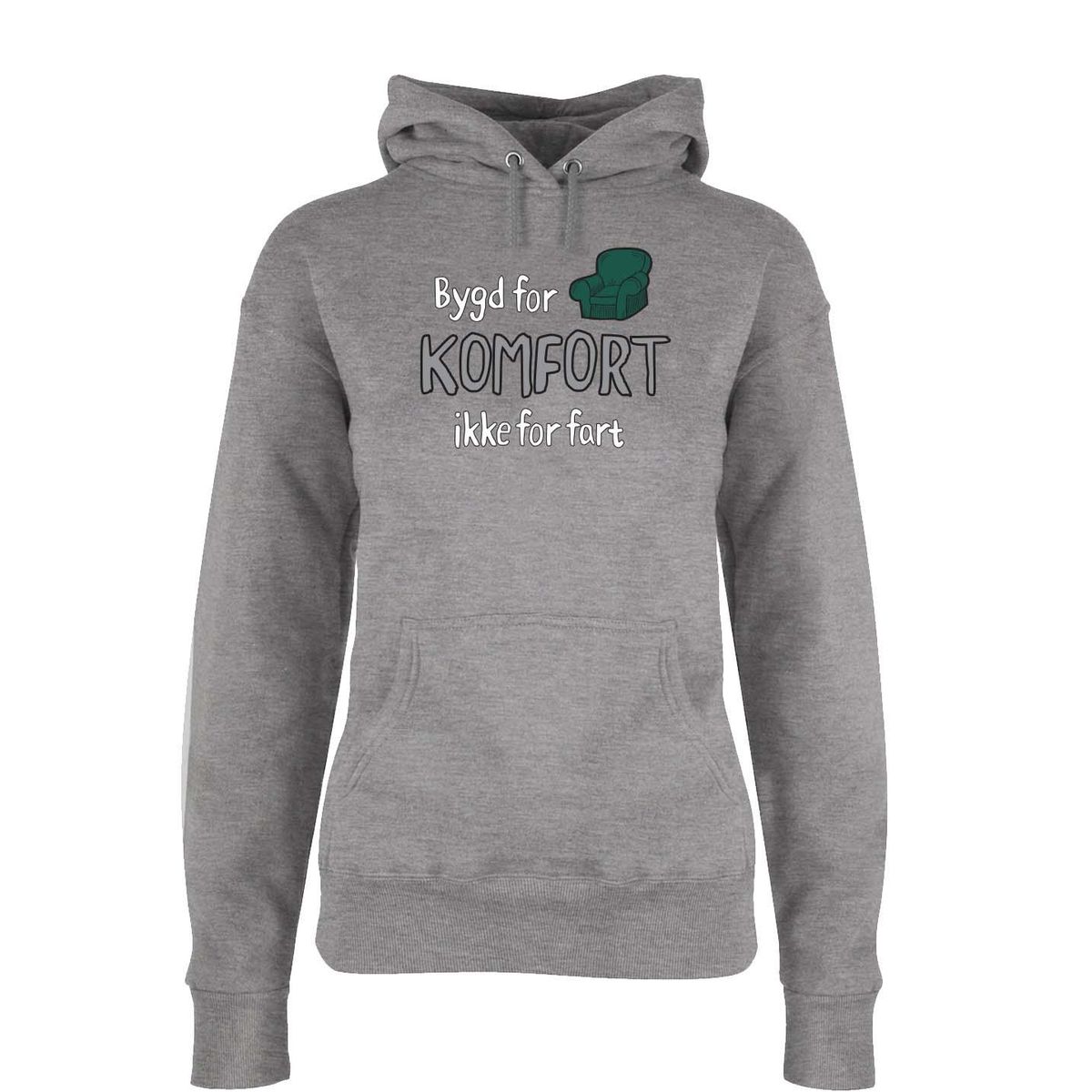 Bygd for komfort Hettegenser DAME