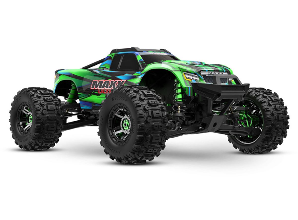 X-Maxx ULTIMATE 4WD Brushless TQi TSM Green-X Limited Edition GRØNN