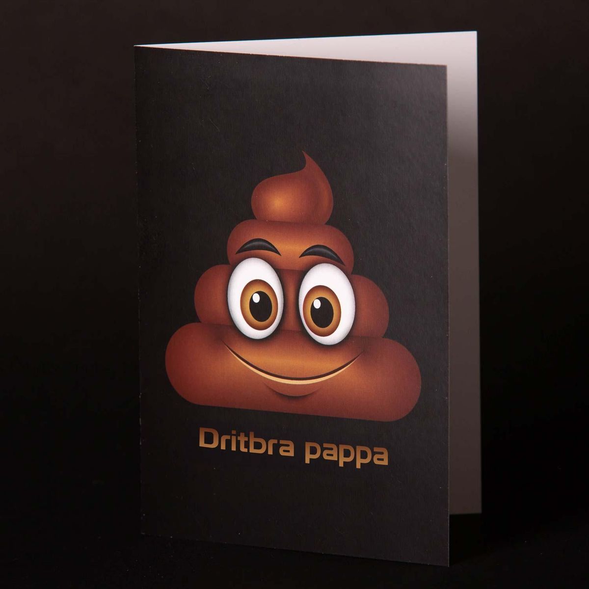 Dritbra PAPPA Farsdagskort SORT