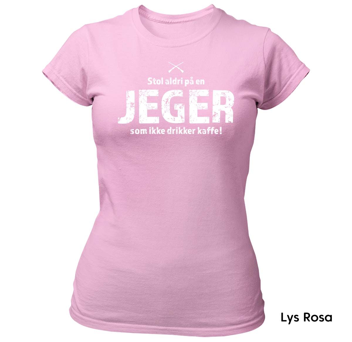 Jeger Kaffe T-skjorte DAME