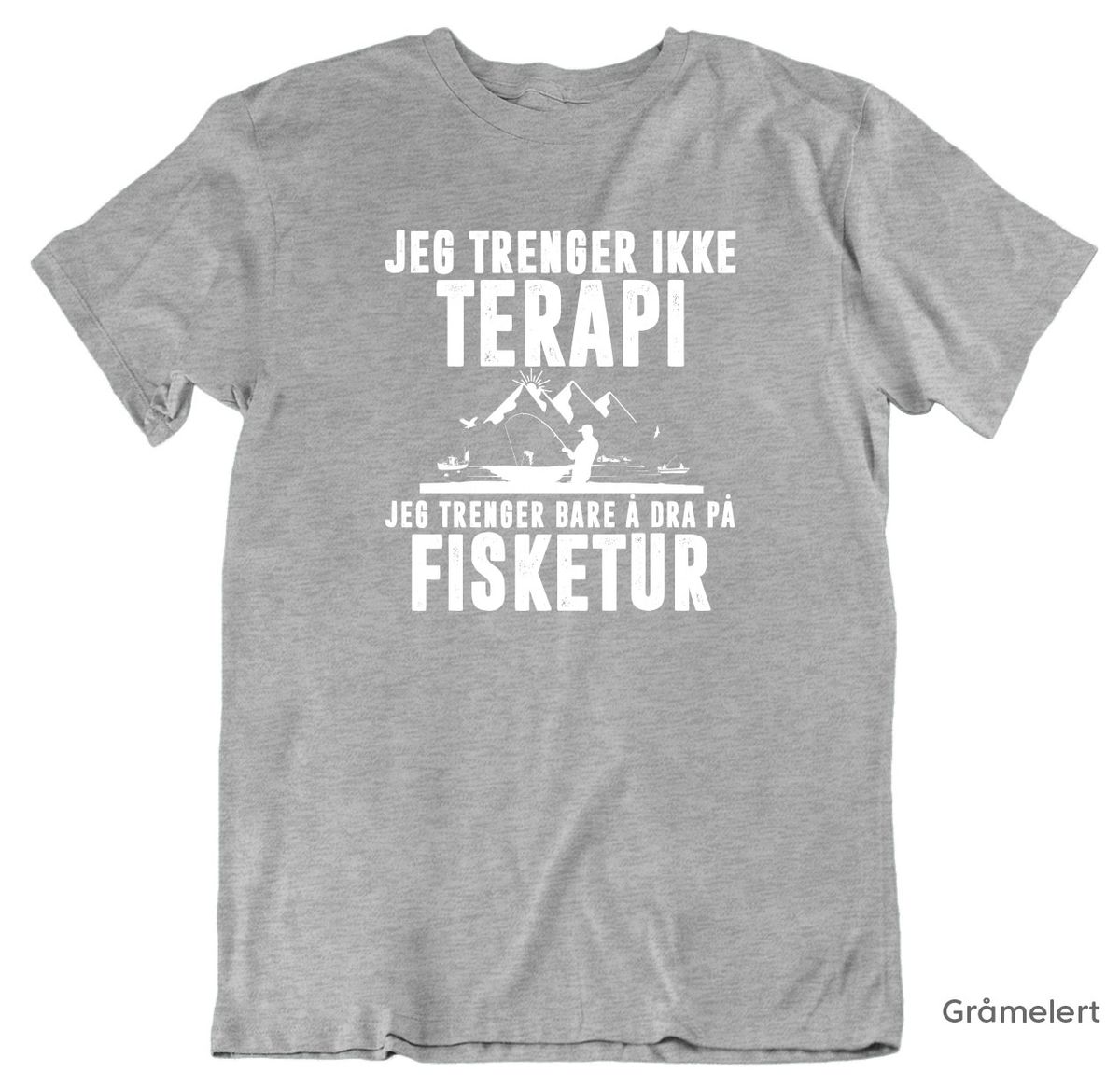 Terapi Fisketur T-skjorte