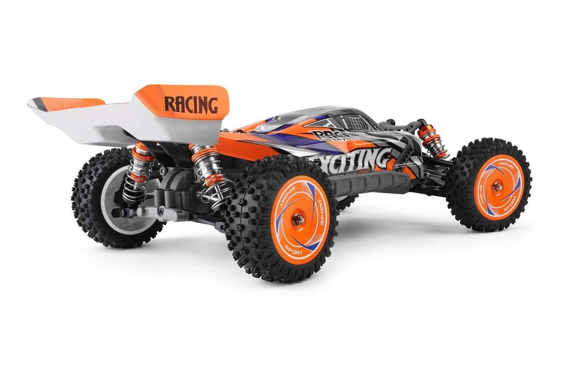 WLToys 124010 Buggy 1/12 4WD Exciting Orange RC bil komplett RTR