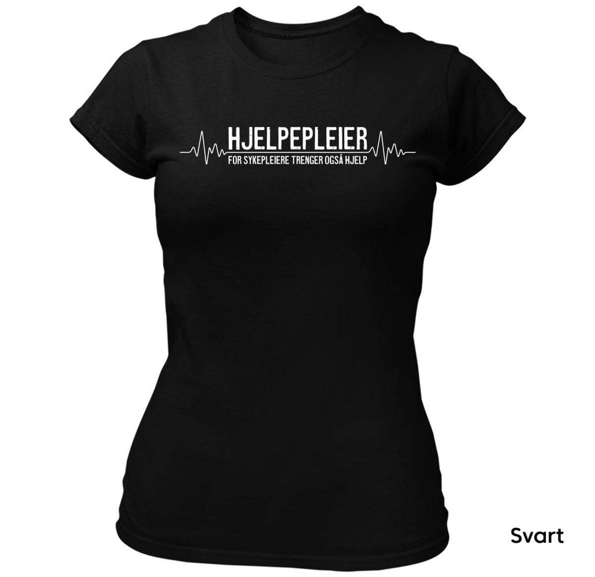 Hjelpepleier T-skjorte DAME