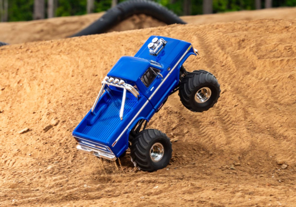 TRX-4MT 1/18 Ford F-150 Monster Truck BLÅ