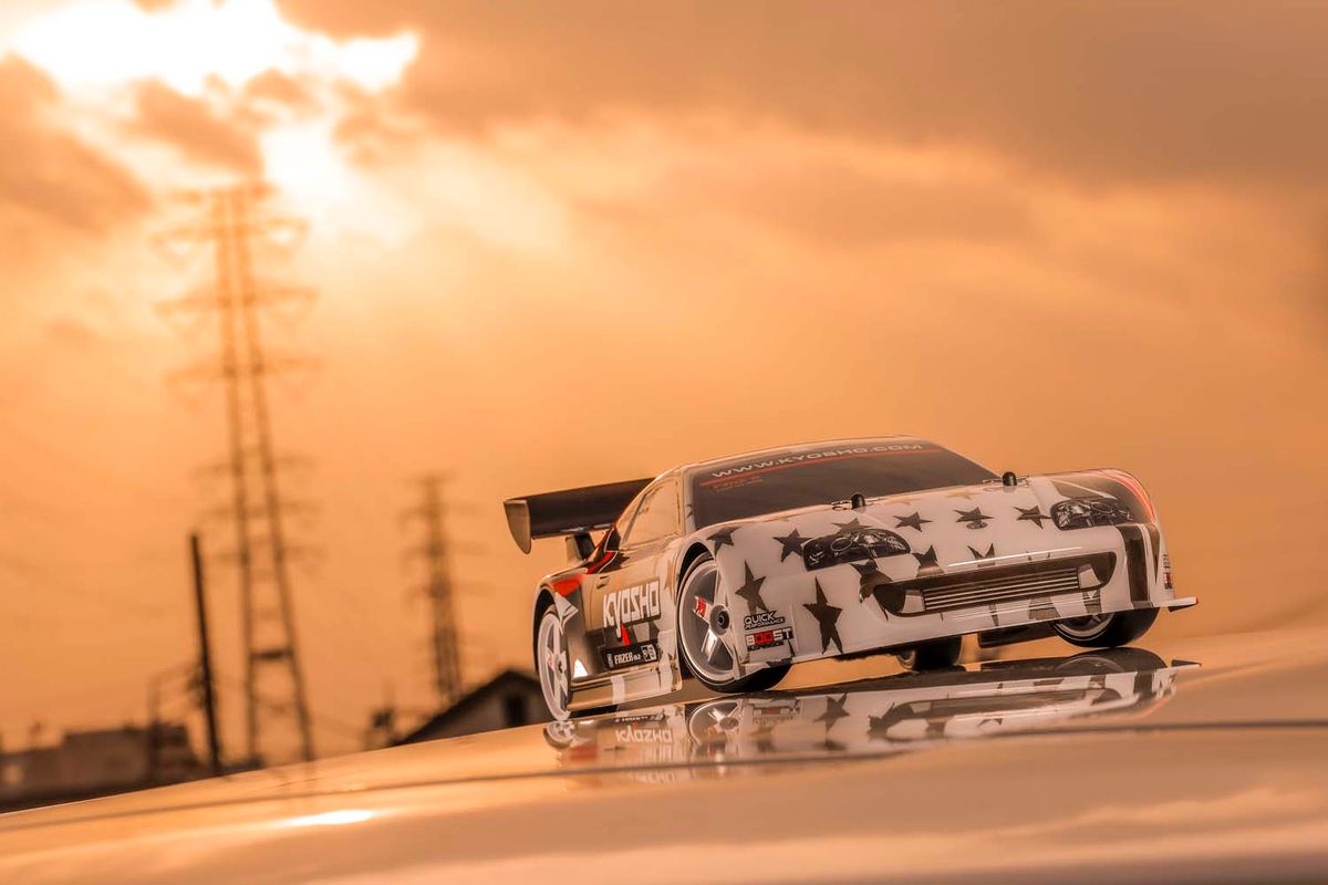 Kyosho Fazer MK2 Toyota Supra A80 Drift T1 1:10 Readyset
