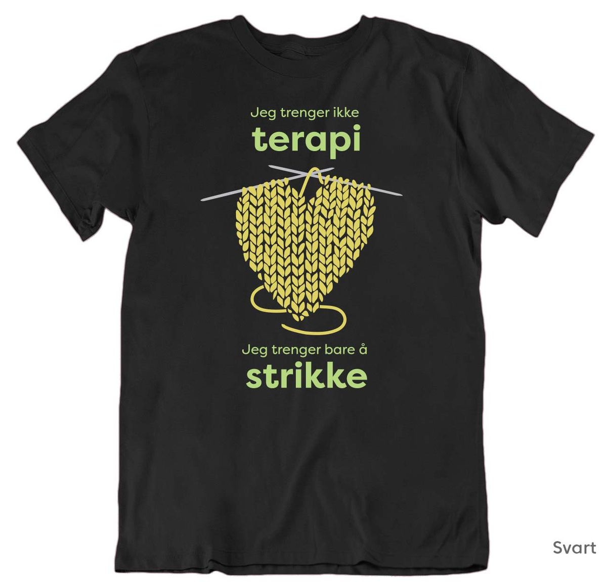 Terapi strikke T-skjorte UNISEX