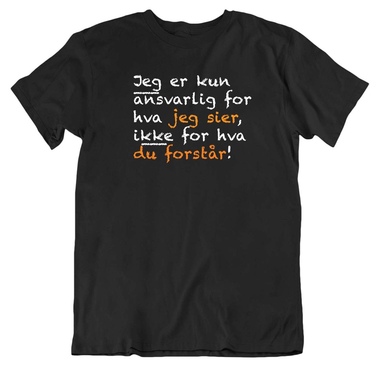 Ansvarlig T-skjorte