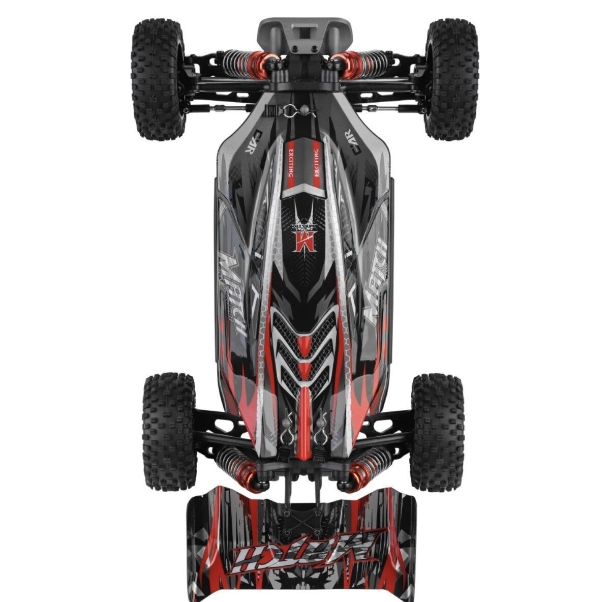 WLToys 124010 Buggy 1/12 4WD Match Black RC bil komplett RTR