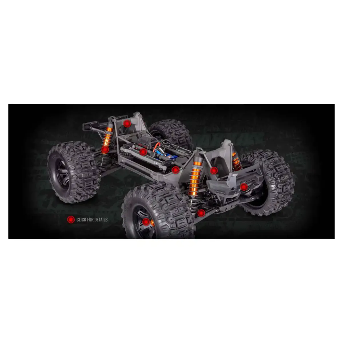 X-MAXX 8s 4WD TQi TSM Belted ORANGE