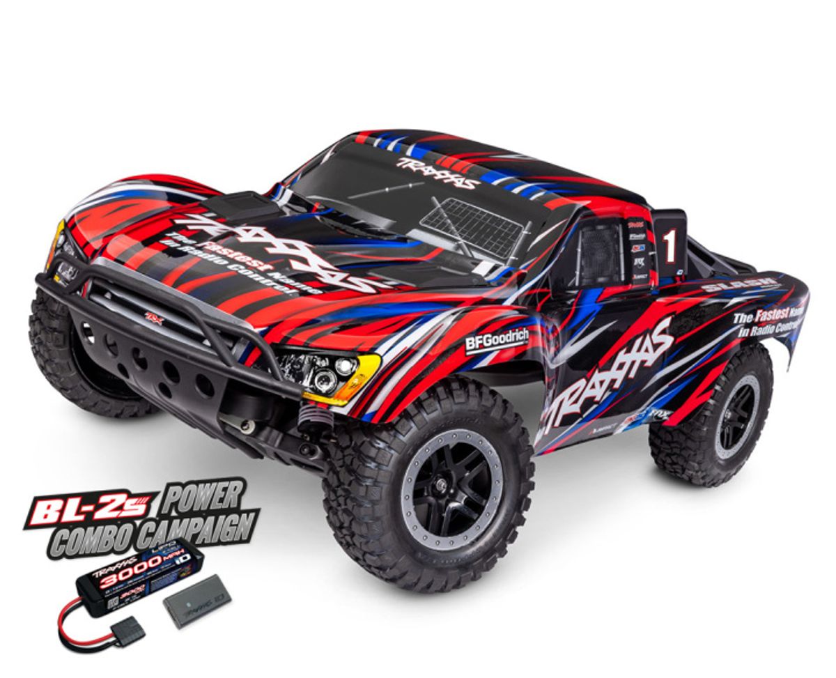 Slash 2WD 1/10 RTR TQ EHD RØD Clipless BL-2S