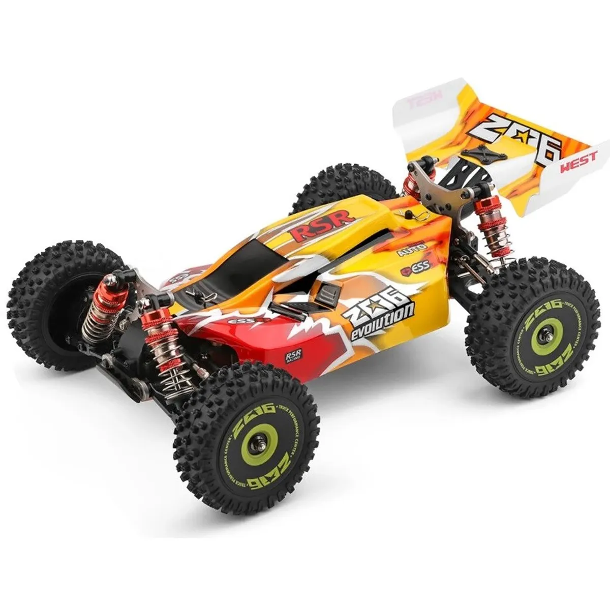 WLToys Monster A979 Blue 1/18 4WD - Komplett
