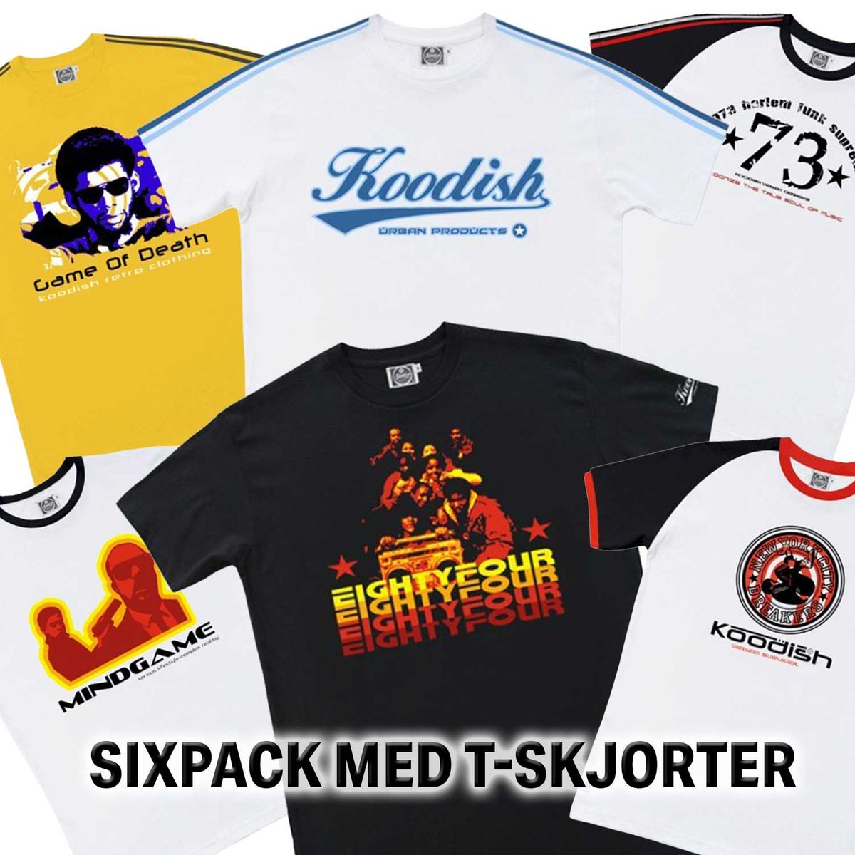 Sixpack Med T-skjorter fra Koodish